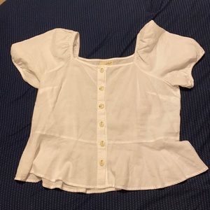 White cute light shirt!